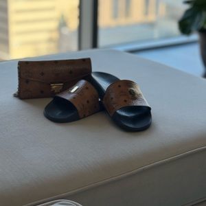 AUTHENTIC MCM Combo slides & os chain purse slides 39
